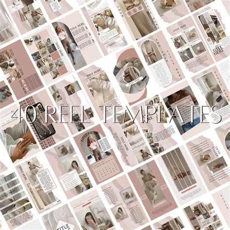 Buy Instagram Reel Templates Canva Reel Cover Template Igtv Cover