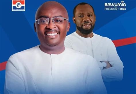 Npp S Nec Unanimously Endorses Napo As Bawumia S Running Mate