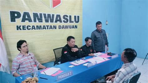 Panwaslu Kecamatan Dawuan Majalengka Gelar Tes Wawancara Pikiran