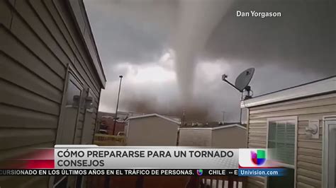 C Mo Prepararse Para Un Tornado Video Univision Houston Kxln