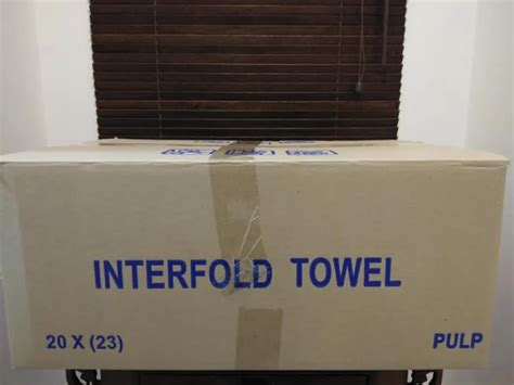 20 Packs Interfold Hand Towel Tissue 225mm X 200mm Virgin Pulp Lazada