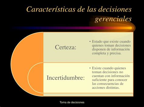 Ppt Toma De Decisiones Gerenciales Powerpoint Presentation Free