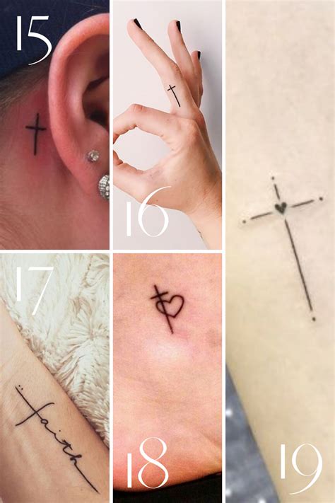 Amazing Cross Tattoos For Women Artofit