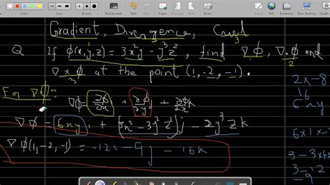 Gradient Divergence And Curl Part 2 Vector Analysis Youtube