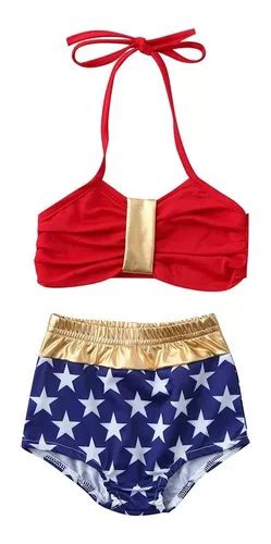 Bikini Ni A Maravilla Wonder Woman Traje De Ba O En Venta En San Joaqu N Rm Metropolitana Por