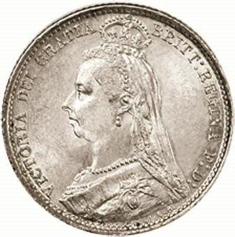 Victoria Sixpence Choice Unc