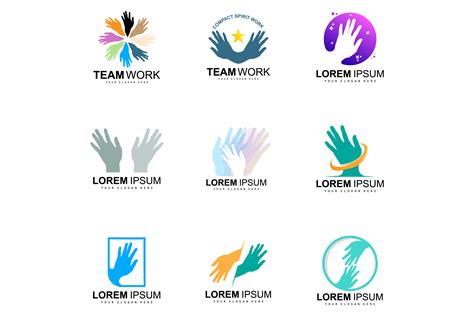 Teamwork Hand Logo