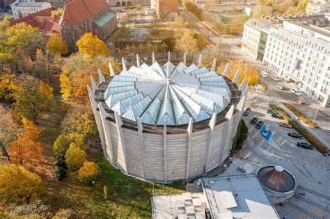 Premium Photo View From A Height Of The Ancient Museum In The City Of