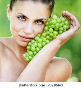Portrait Beautiful Naked Sexual Darkhaired Woman Stock Photo 90218443 Shutterstock