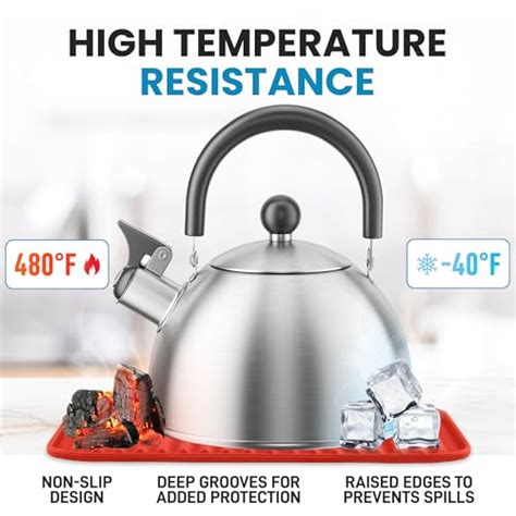 Zulay 2 Pack 9 X12 Silicone Trivets For Hot Pots And Pans Multi Purpose Versatile Trivet