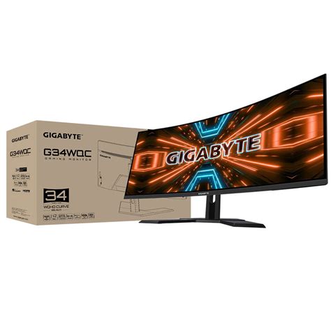 Monitor Gamer Curvo Gigabyte Gaming G Wqc A Sa Hdmix Dpx