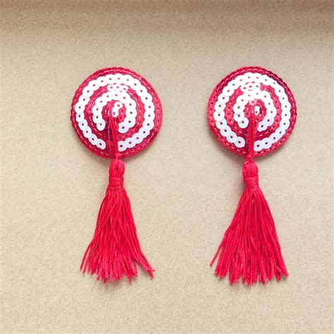 Women New Sexy Sex Product Toys Lingerie Sequin Tassel Breast Bra Nipple Cover Pasties Stickers