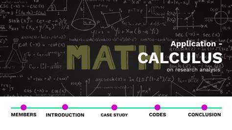 Application Of Calculus On Research Analysis By Abhijeet Mallah On Prezi