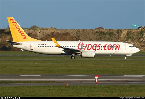 TC CPZ Boeing 737 8H6 Pegasus Airlines Matthew Lima JetPhotos