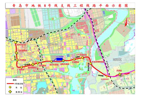 青岛8号线支线迎新进展：胶州段11个站点全部进场凤凰网