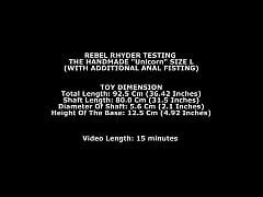 Rebel Rhyder Testing The Handmade Unicorn L With Additional Anal Fisting Twt308 Xxx Mobile