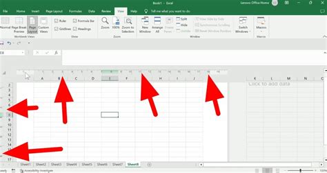 Cara Menampilkan Ruler Di Excel Le Petit Cochon Dingue