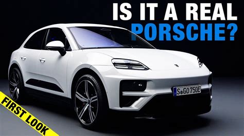 2024 Porsche Macan EV First Look | Macan Goes Electric | Interior Tech ...