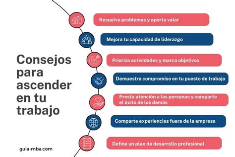 Ascender en el trabajo 7 consejos eficaces Guía MBA