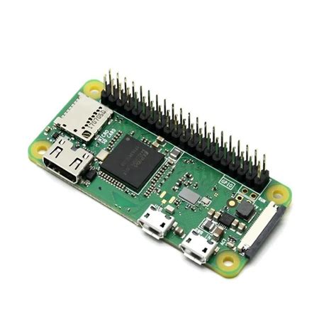 Raspberry Pi Zero W Wh With 40 Pin Pre Soldered Gpio Headers With Wifi And Bluetooth In Demo