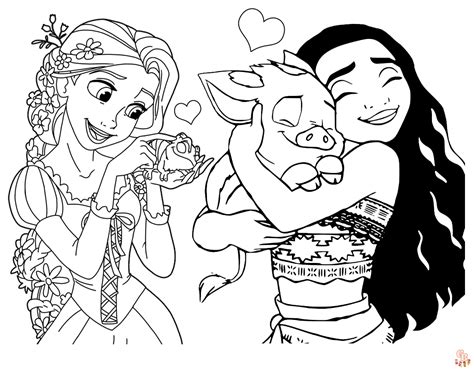 Free Printable Princess Coloring Pages Disney