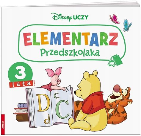 Disney uczy Kubuś Elementarz przedszkolaka praca zbiorowa