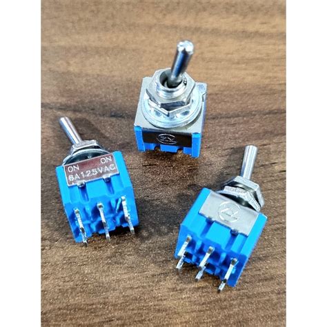 Jual Saklar Toggletoggle Switch Mts 202 6 Pin Shopee Indonesia