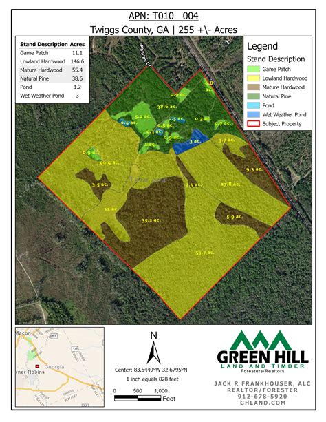 Twiggs County Ga 255 Acres Green Hill Land And Forestry