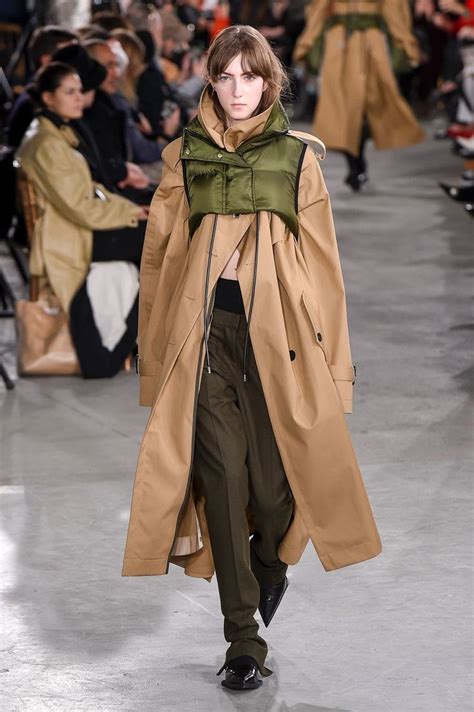 Sacai Ready To Wear Autumn 2019 Look 10 Ready To Wear Fashion