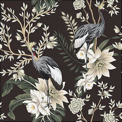 Abyssaly William Morris Floral Wallpaper Peel And Stick Vintage Dark