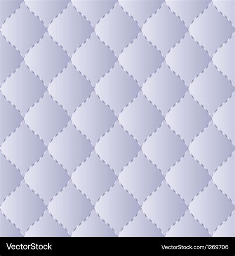 Quilted Fabric Royalty Free Vector Image Vectorstock