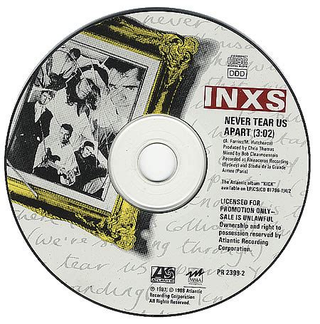 INXS - Never Tear Us Apart (1988, CD) | Discogs