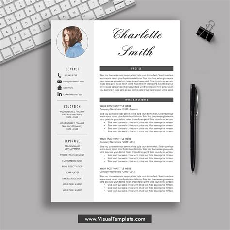 Resume Template Cv Template Update Your Cv For 2021 Download Now Images