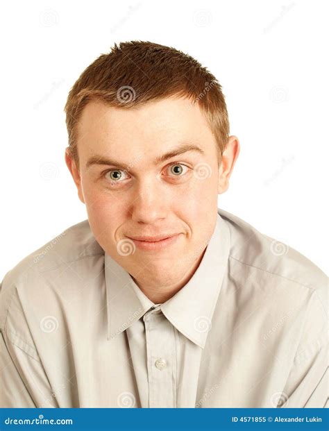 Uomo felice immagine stock. Immagine di tipo, affascinante - 4571855
