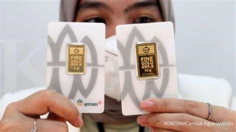 Harga Emas Antam Dan UBS Hari Ini Meroket Hingga Naik Rp 10 000 Per