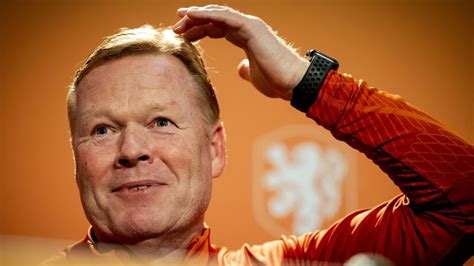 Kijk Hier Live Naar De Persconferentie Van Ronald Koeman