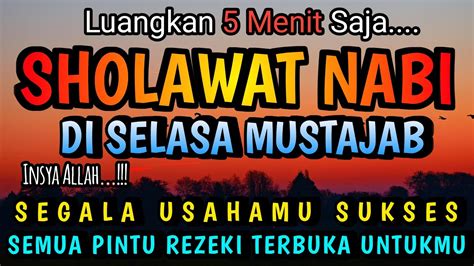 Sholawat Nabi Merdu Pembuka Pintu Rezeki Sholawat Jibril Pemanggil