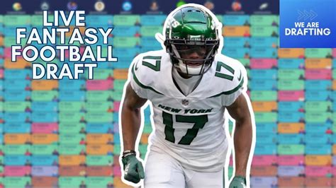 Wearedrafting Live Fantasy Football Draft Sleeper Team Ppr Youtube