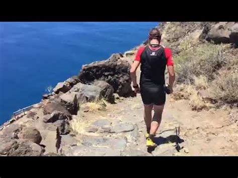 Bajada Hasta Puerto De Tazacorte Transvulcania 2019 YouTube