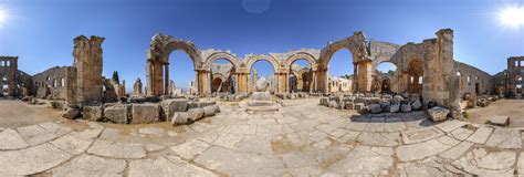 Remains of the Pillar of St. Simeon Stylite, Syria 360 Panorama | 360Cities