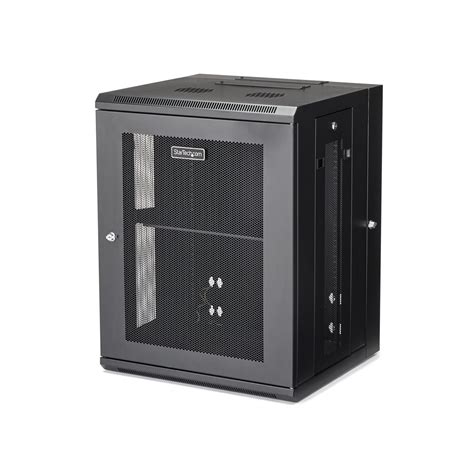 15U Wall Mount Network Cabinet 16in Deep Server Racks