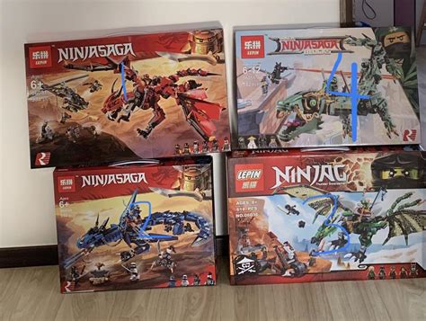 Lepin Ninjago Dragon, Hobbies & Toys, Toys & Games on Carousell