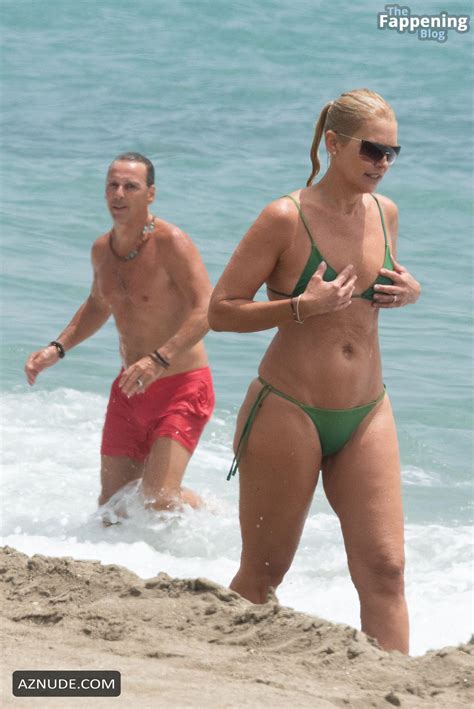 Valeria Mazza Flaunts Her Sexy Bikini Body On The Beach In Marbella