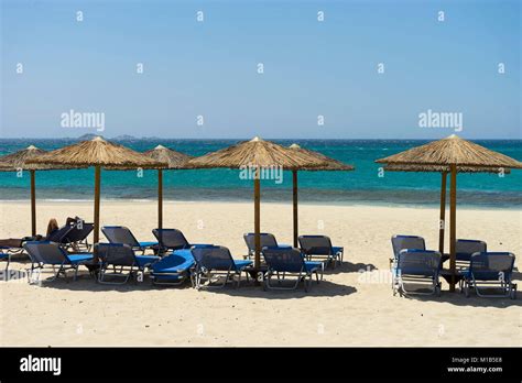 Naxos Beach Resort Naxos Island Greece Stock Photo Alamy