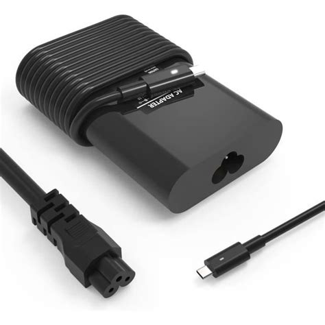 Chargeur W Usb C Type C Pour Dell Xps