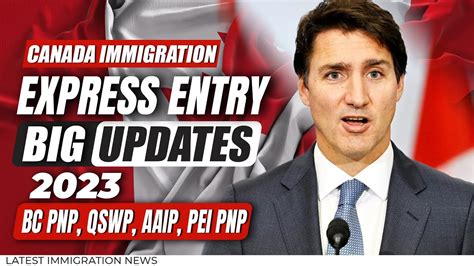 Good News Canada Express Entry 2023 BC PNP QSWP AAIP PEI PNP