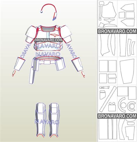 Imperial Guard Armor Pepakura Foam Armor Female Armor Space Marine