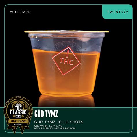 Güd Tymz Jello Shots Thc Classic