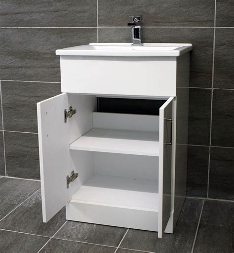 Jenny Troya 1050mm Vanity Bathroom Suite White Tecaz