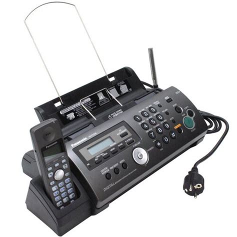 Факс / Телефон DECT DECT + GAP Panasonic KX-FC228RUT A4 Темно-серый ...